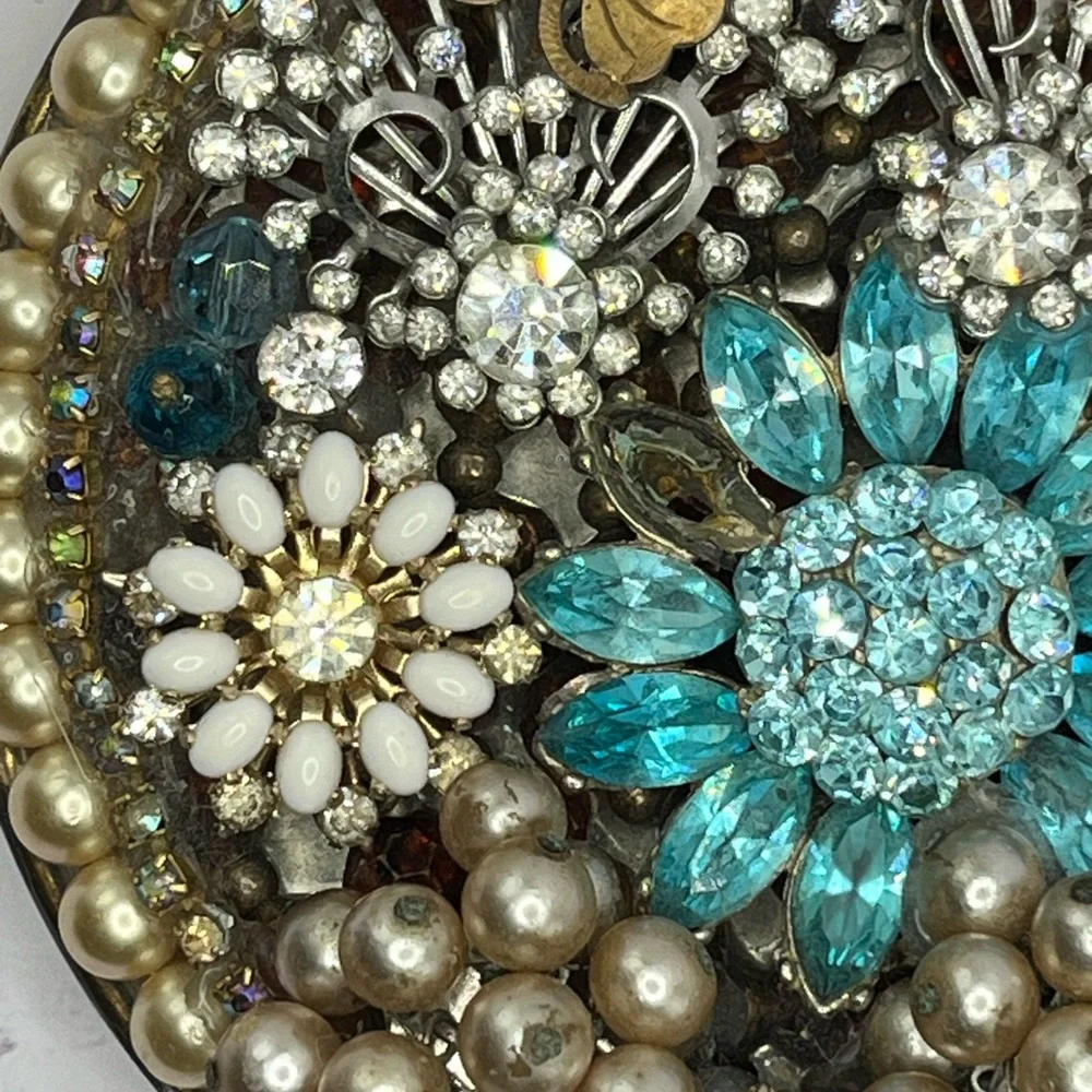 Vintage Handheld Mirror Wicked Inspired